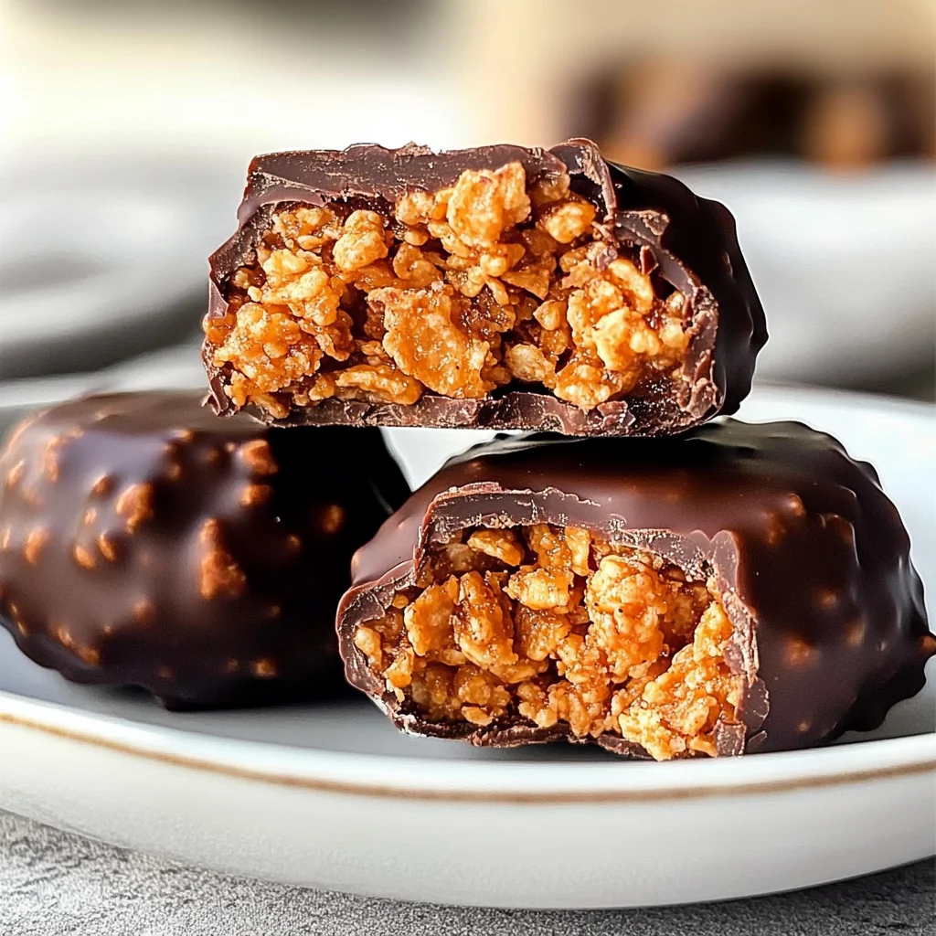 Chocolate Peanut Butter Cornflake Bites