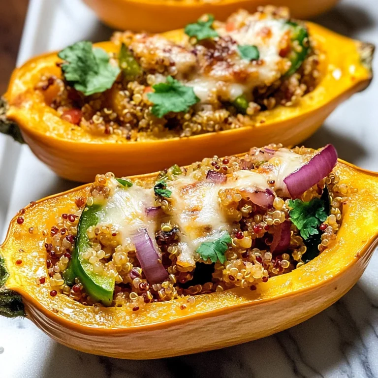 Quinoa Stuffed Delicata Squash