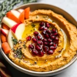 10-Minute Cozy & Creamy Pumpkin Hummus