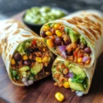 10-Minute Vegan Burrito Wraps
