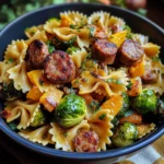 Autumn Sausage Pasta Squash: Amazing 25-Min Fall Favorite