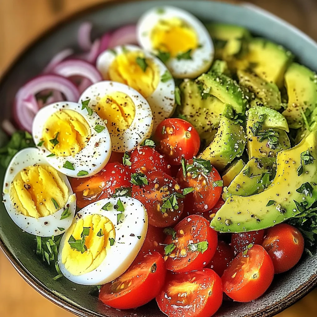 Avocado Egg Salad Bowl