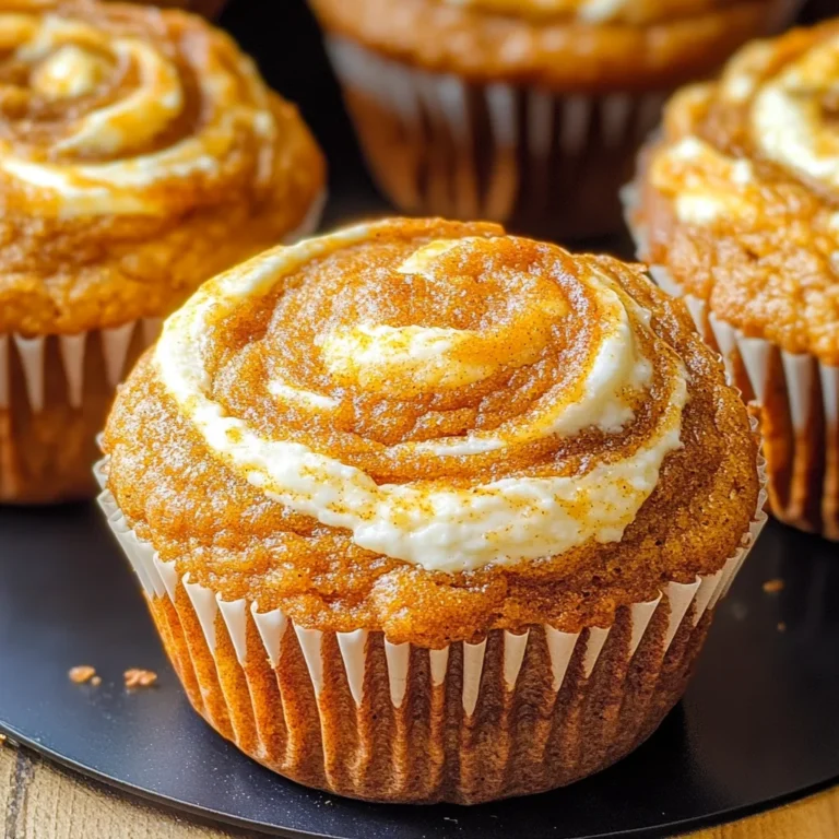 Best Swirled Pumpkin Cream Cheese Muffins