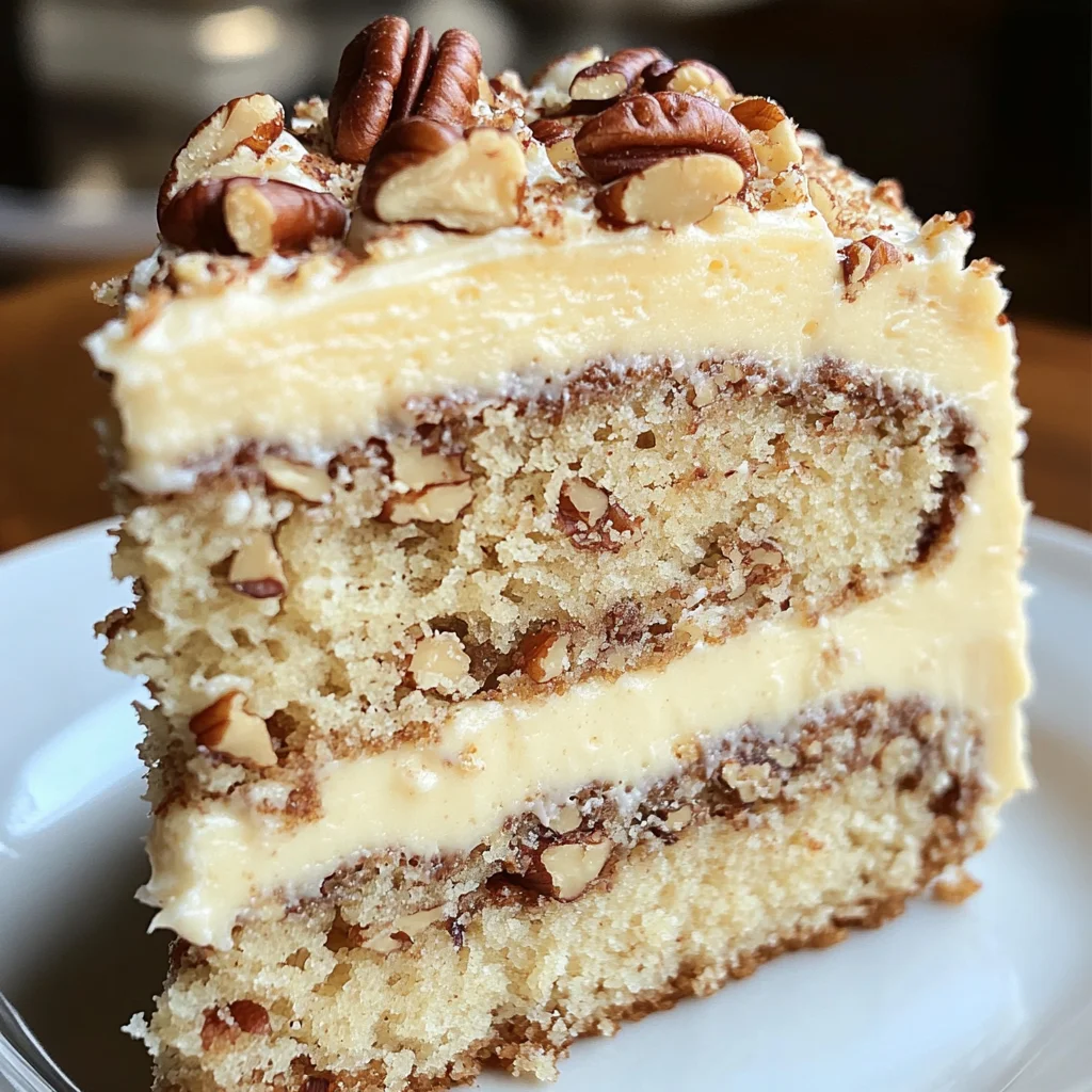 Butter Pecan Bliss Cake: A Toasty, Creamy Dream That’s Pure Comfort in Every Slice