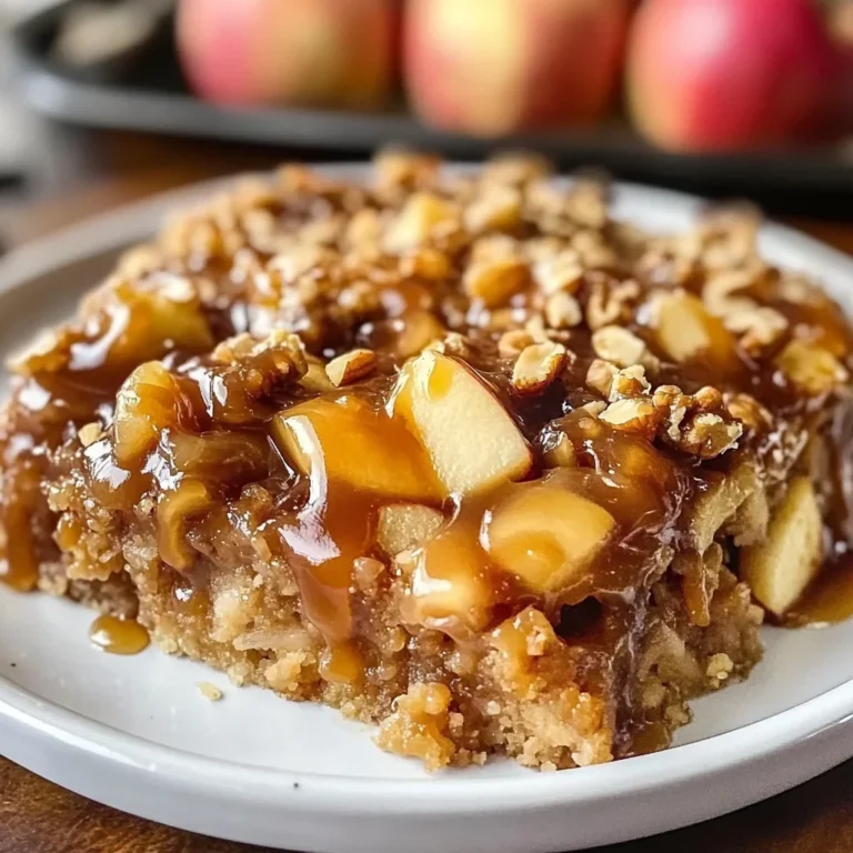 Caramel Apple Dump Cake Recipe
