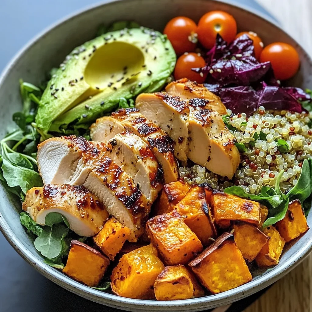 Chicken & Sweet Potato Buddha Bowl