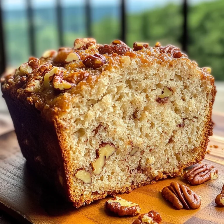 Cinnamon Sweet Pecan Bread