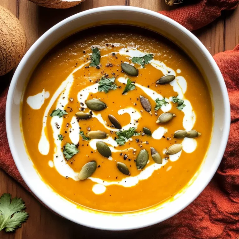 Coconut Curry Pumpkin Soup