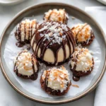 Coconut Dome with Chocolate Spread