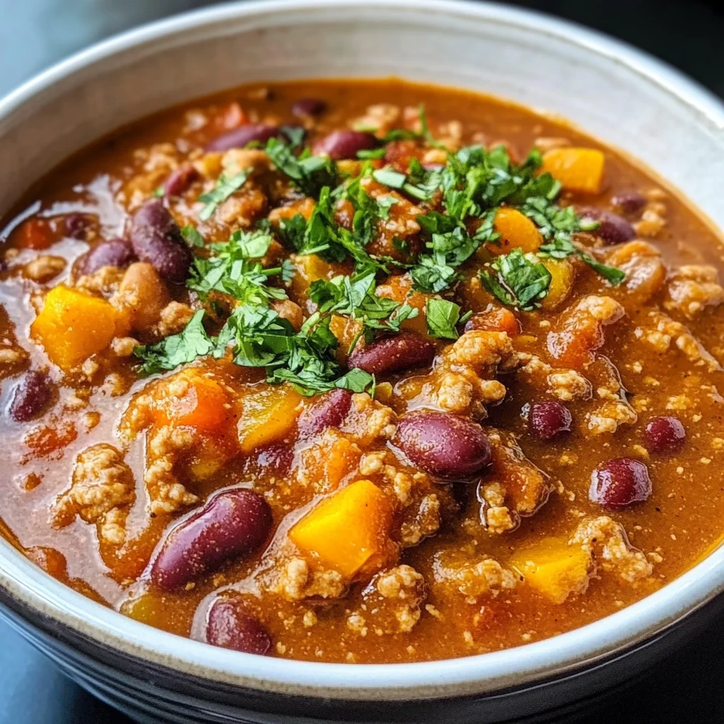 Crockpot Pumpkin Chili