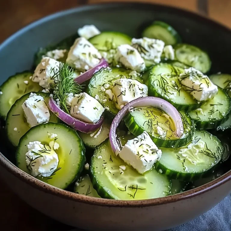 Cucumber Feta Salad