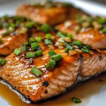 Easy Crispy Honey Garlic Glazed Salmon Recipe