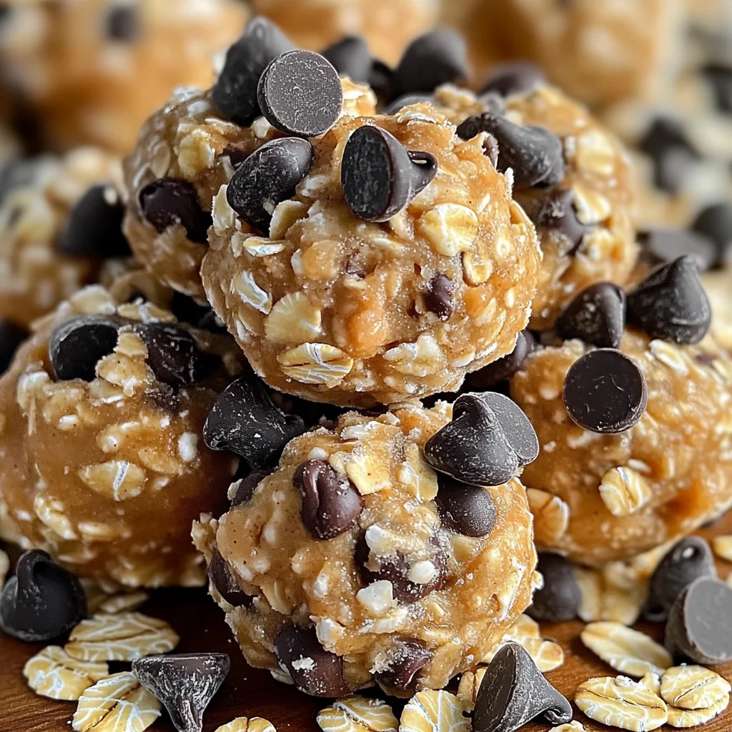 Frozen Peanut Butter Oat Bites