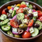 Greek Salad with Feta & Olives