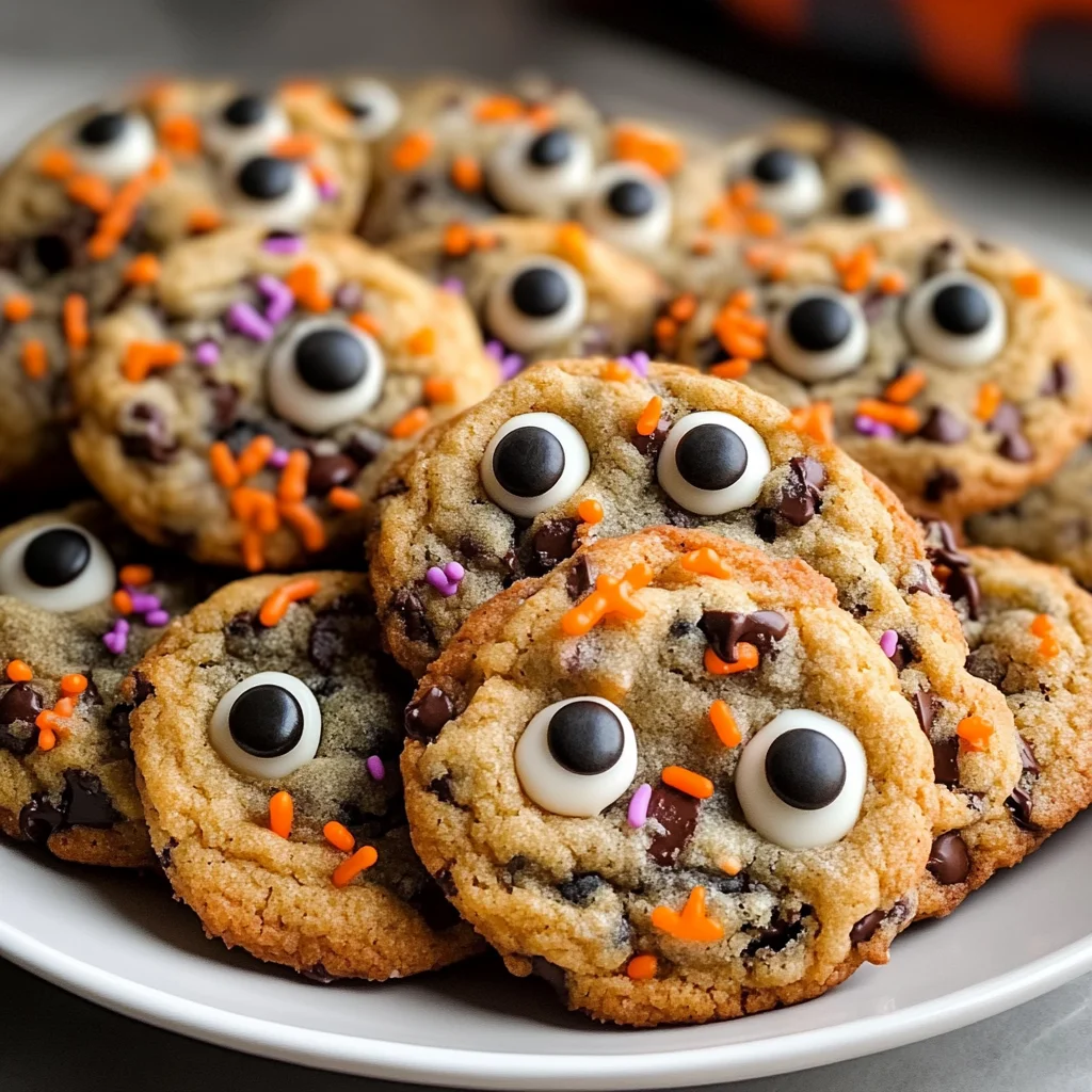 Halloween Chocolate Chip Cookies