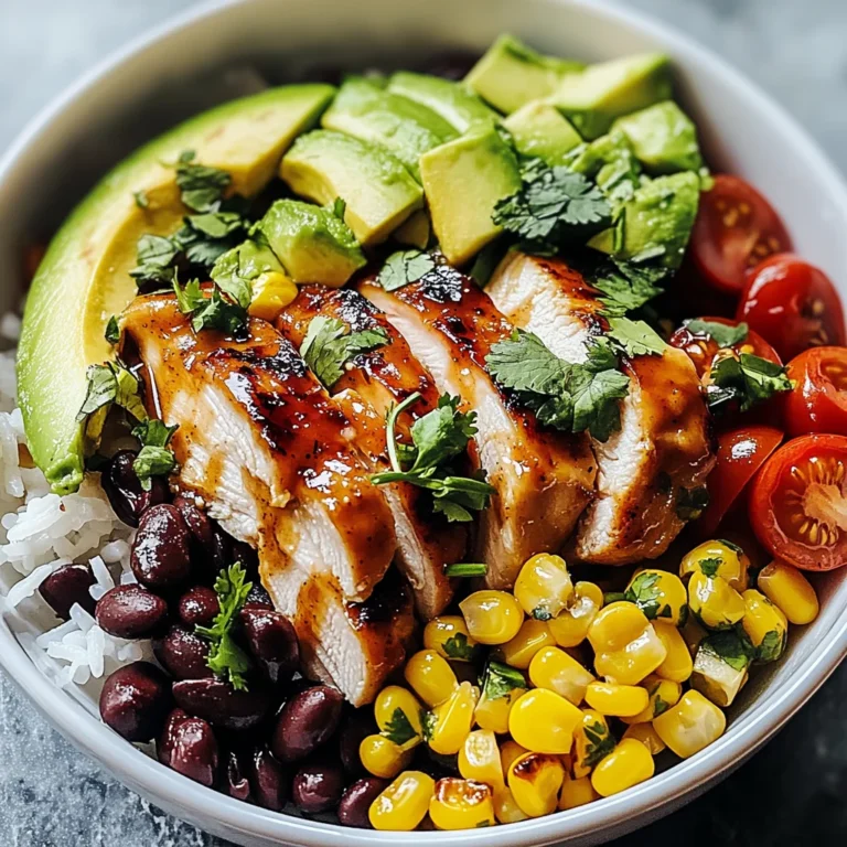 Honey Chipotle Chicken Rice Bowls