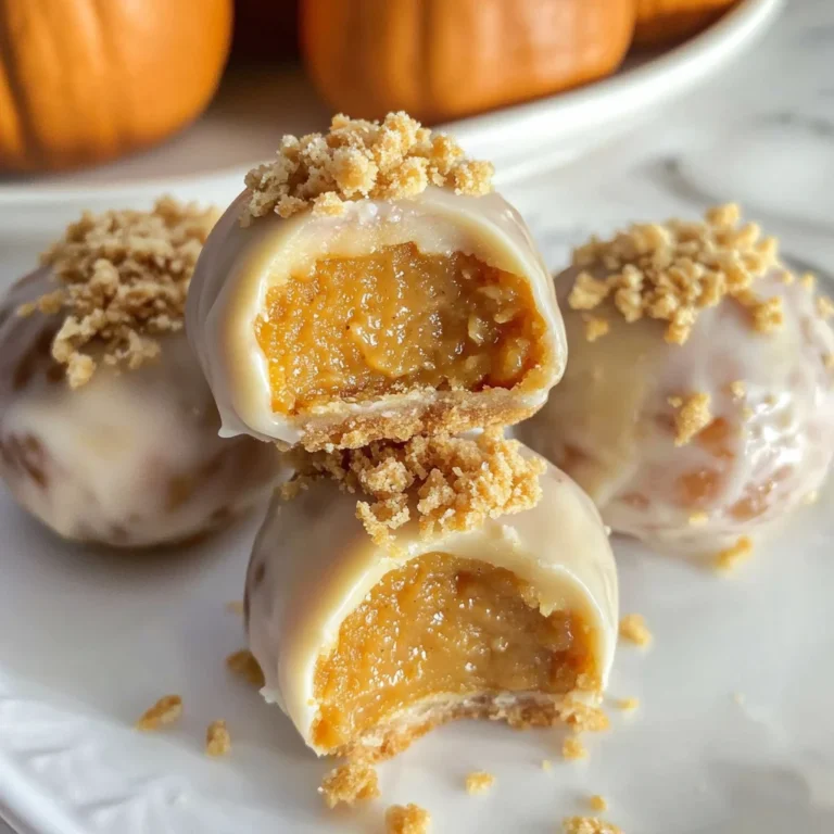 No-Bake Pumpkin Pie Balls