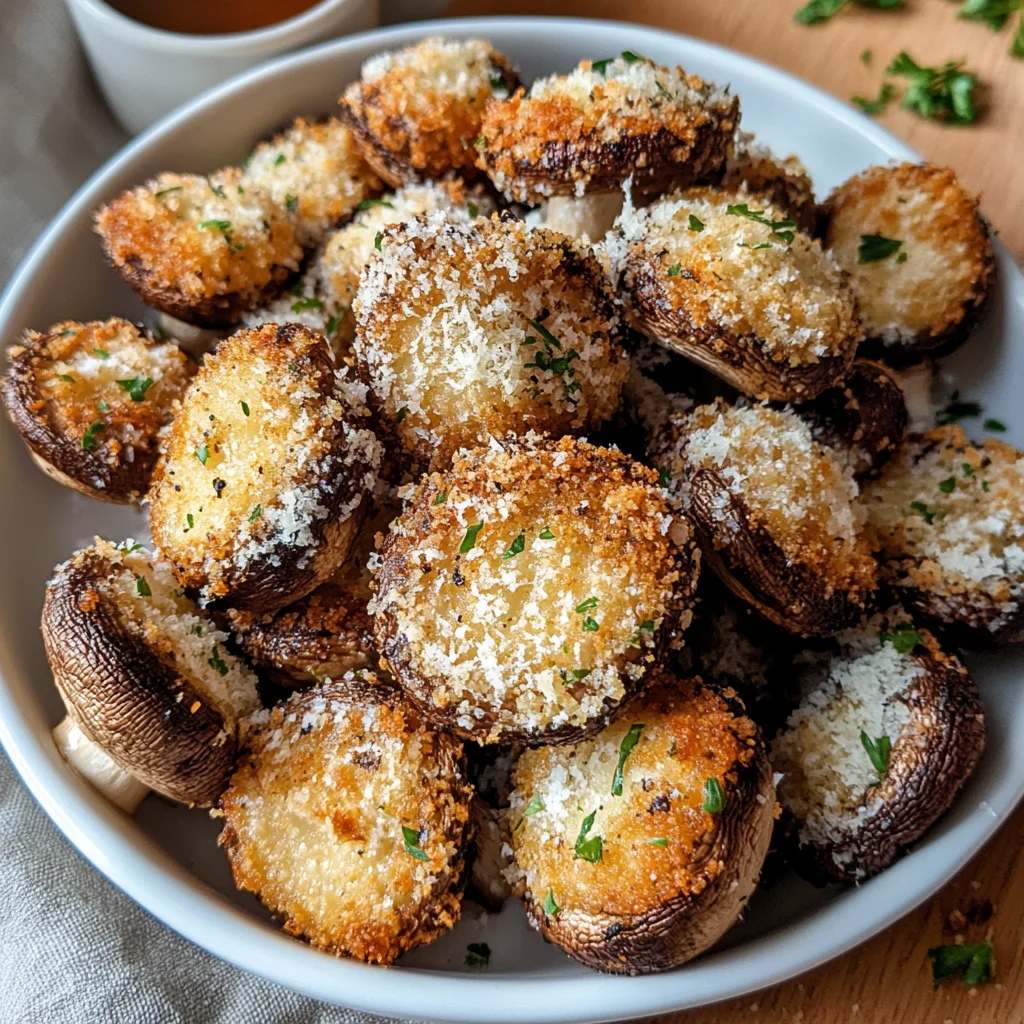 Parmesan Ranch Mushrooms
