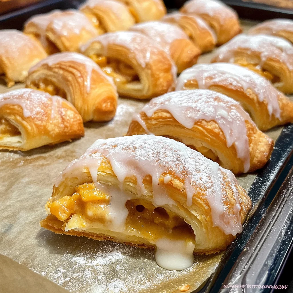 Pumpkin Pie Crescent Rolls