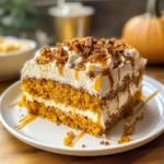 Pumpkin Poke Cake