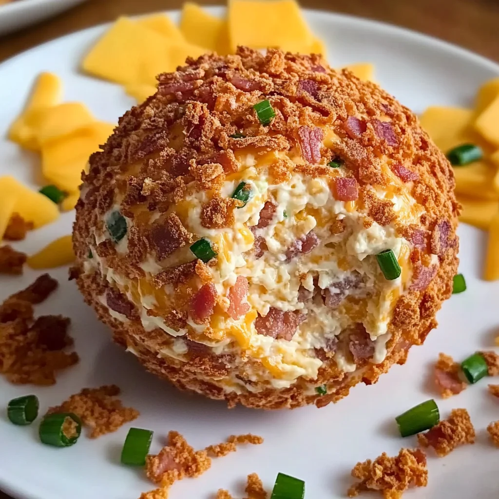 Ranch Turkey Bacon Cheese Ball Recipe
