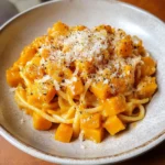 Roasted Pumpkin and Garlic Pasta