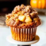 Small Batch Apple Pumpkin Streusel Muffins