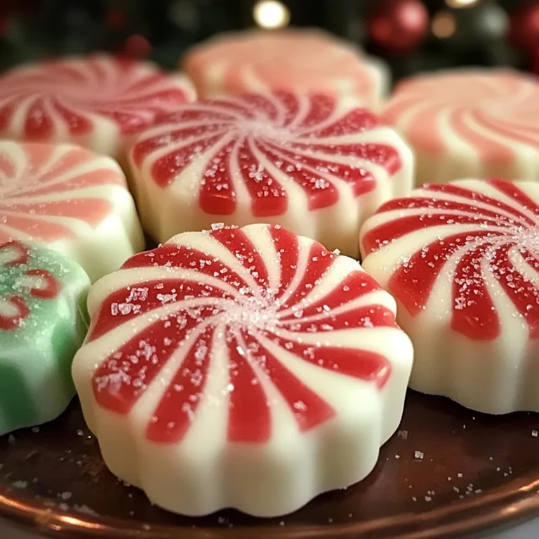 Soft Christmas Peppermints (Old-Fashioned Butter Mints)