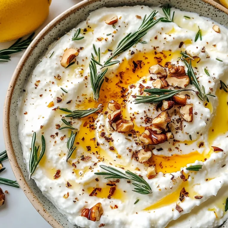 Spicy Ricotta Dip with Hot Honey
