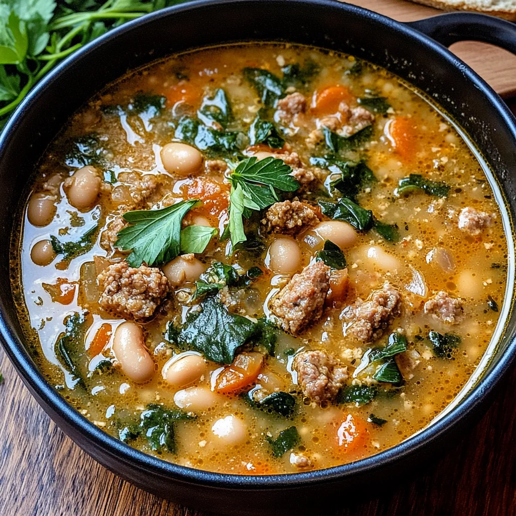 Tuscan White Bean Soup