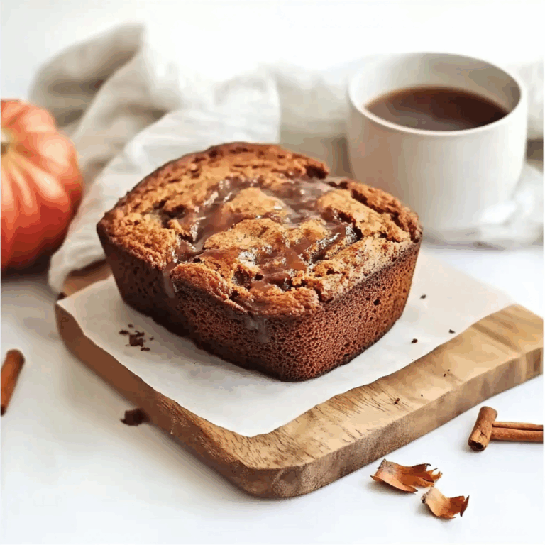 Warm Cinnamon-Spiced Apple Bread