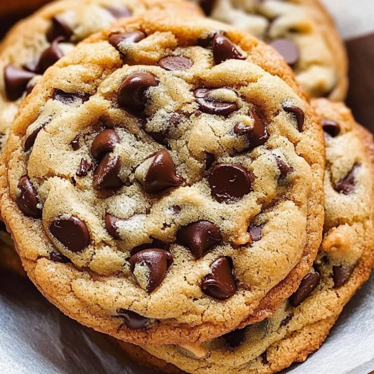 Bakery Style Chocolate Chip Cookies