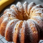 Banana Bread Bundt Cake