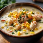 Bobby Flay’s Crab & Corn Chowder