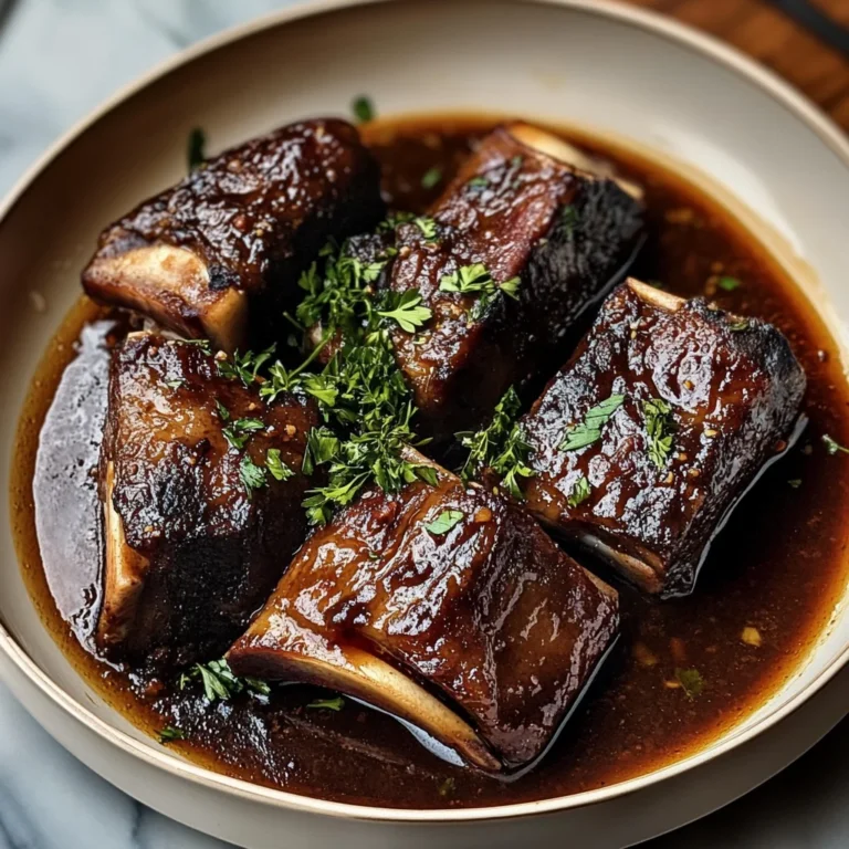 Braised Short Ribs