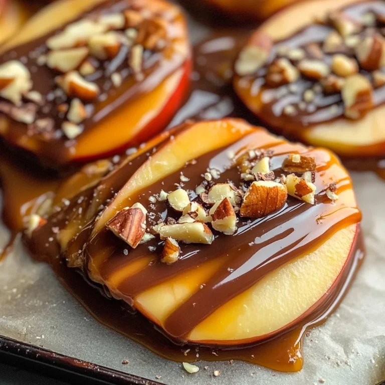 Caramel Apple Slices