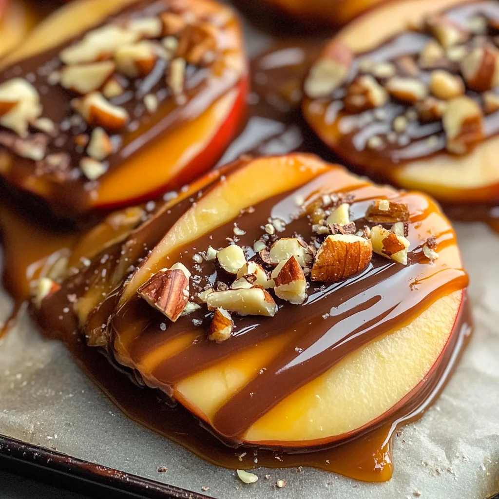 Caramel Apple Slices