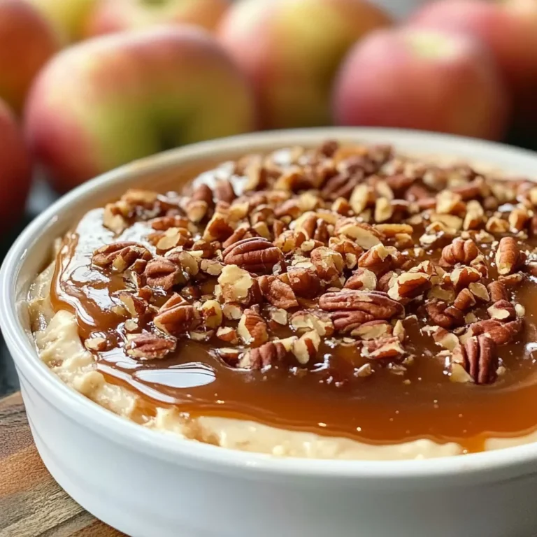 Caramel apple cheesecake dip recipe