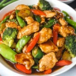 Chicken with Mixed Vegetable Stir Fry