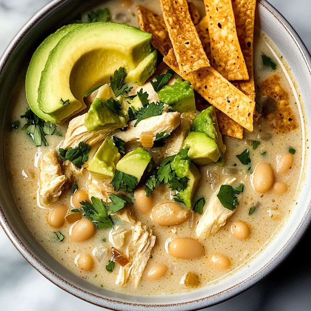 Creamy White Chicken Chili
