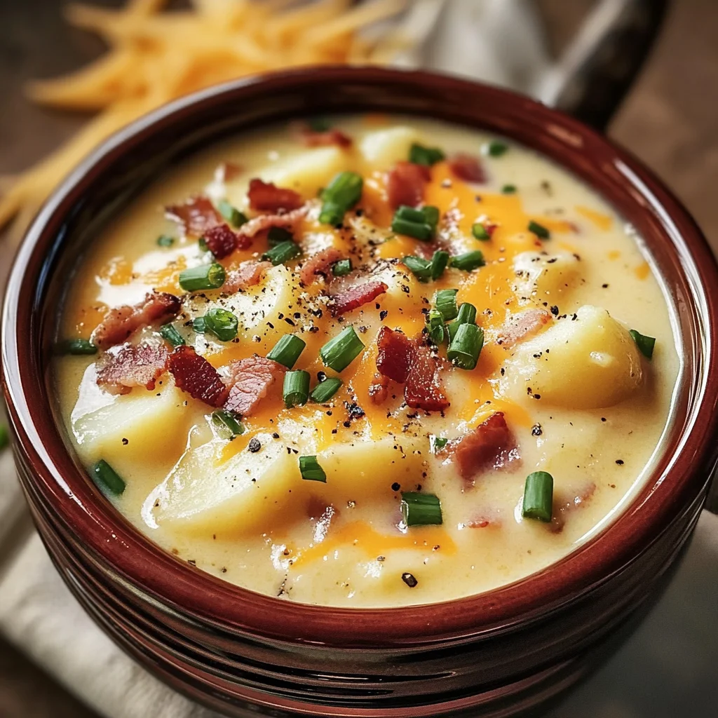 Crock Pot Crack Potato Soup