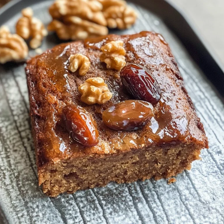 Date Honey Nut Cake
