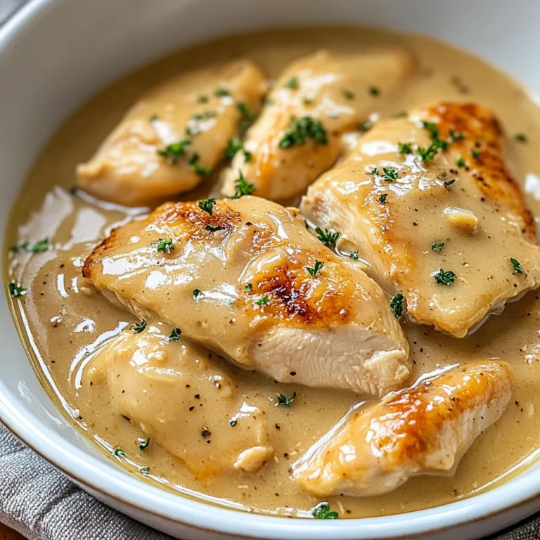 Easy Crockpot Chicken and Gravy
