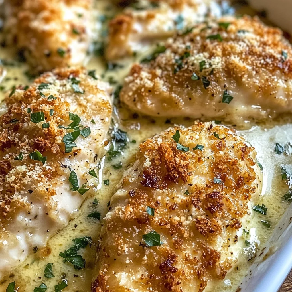 Garlic Parmesan Chicken Bake