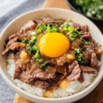 Gyudon (Japanese Beef Bowl)