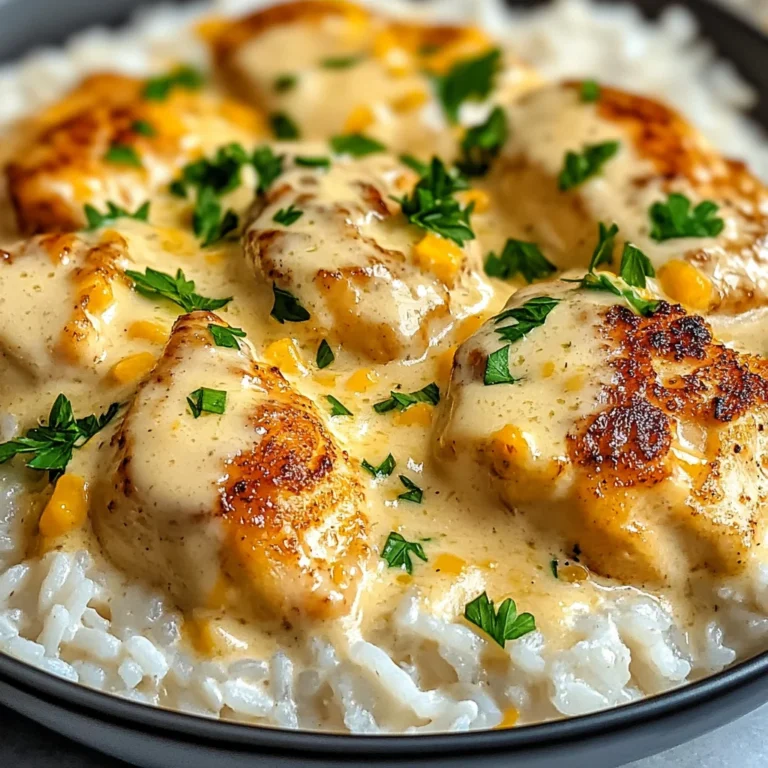 How to Make Creamy Smothered Chicken and Rice – Easy Dinner Idea