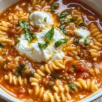 Irresistible Lasagna Soup