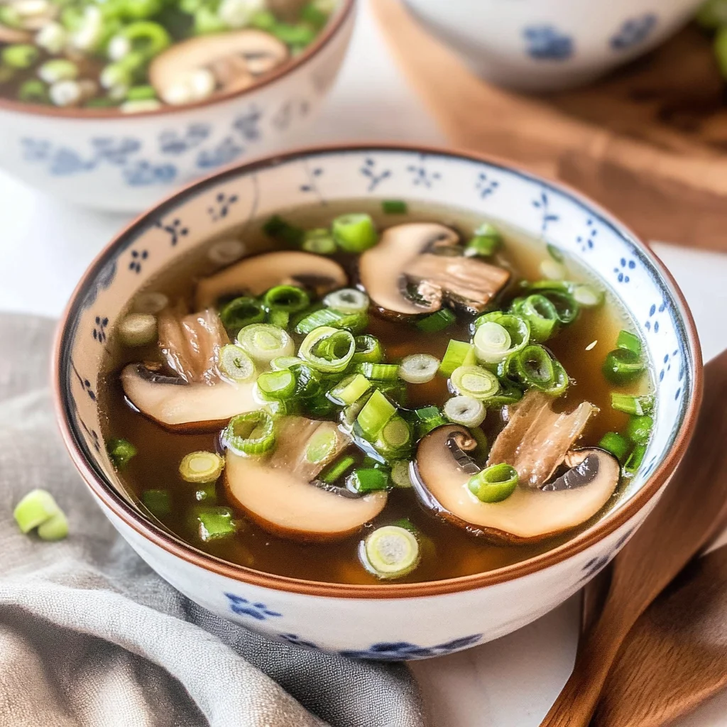 Japanese Clear Onion Soup