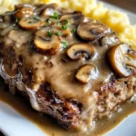 Meatloaf with Mushroom Gravy