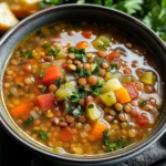 Mediterranean Lentil Soup
